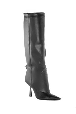 Stivale Ros 31 in pelle nera GIA BORGHINI | ROS315000